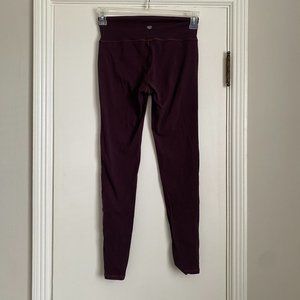 Athleta High Rise Chaturanga Tight Purple Legging Yoga Size Small